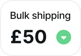 primis bulk shipping 50£